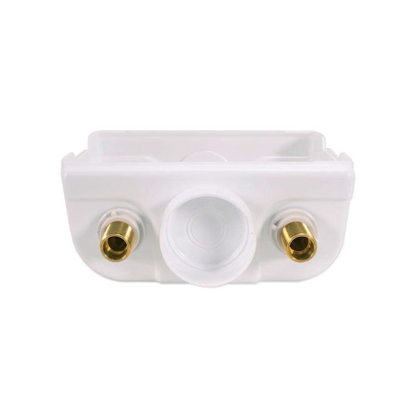 Thrifco Plumbing 1/2 Inch Sweat Center Drain Washing Machine Outlet Box - 4908055