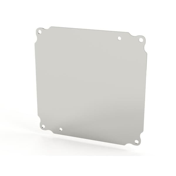 Saginaw Control & Engineering Subpanel, 7 in H, 0.08 in D, 7 in W - SCE-8P8AL