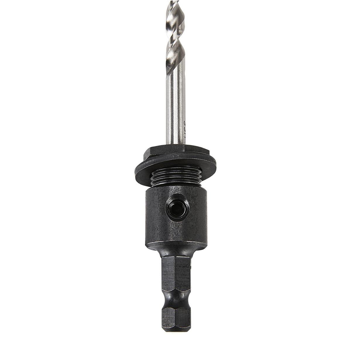 Hércules 3/8 pulg. Arbor de sierra perforadora de cambio rápido universal que se adapta a sierras perforadoras de 3/4 a 1-1/8 pulg. - 57939
