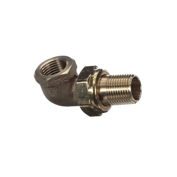 Crown Steam Brass Union Elbow - 90 Deg. X 1/2in Pipe - 9697-1