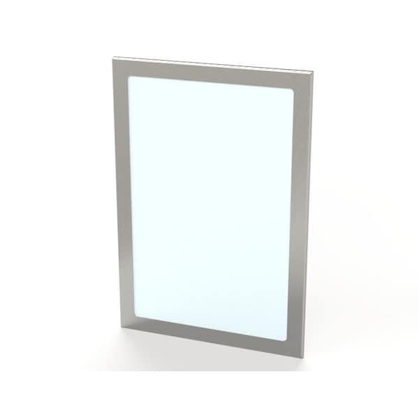 Saginaw Control & Engineering Window, 19-1/2 in. H x 13-1/2 in. W x 0.38 in. L, 304 Stainless Steel - SCE-PWK1711NFSS