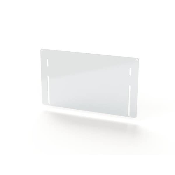 Saginaw Control & Engineering Barrier Extension, 8 in. H x 13-1/2 in. W x 0.08 in. L, Carbon Steel - SCE-BPEX18
