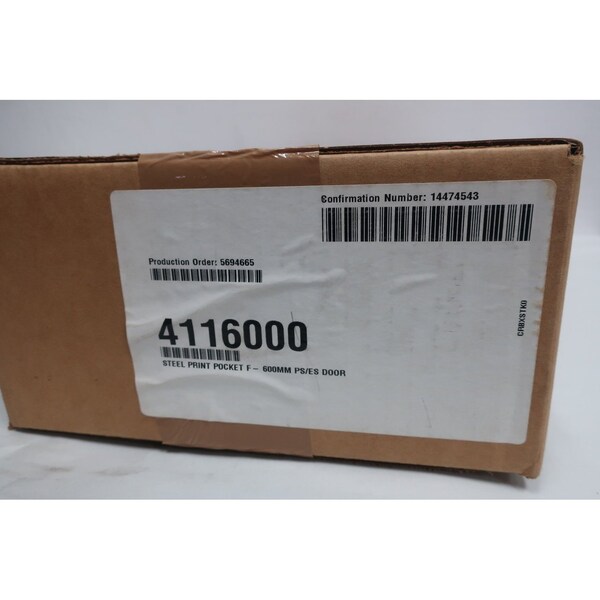 Rittal Steel Wiring Print Pocket, 4116000 - 4116000