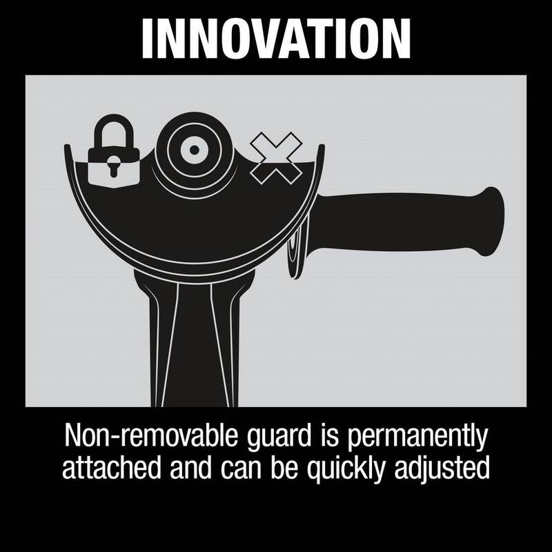 Makita 4-1/2 pulgadas Amoladora angular con interruptor de paleta - GA4553R