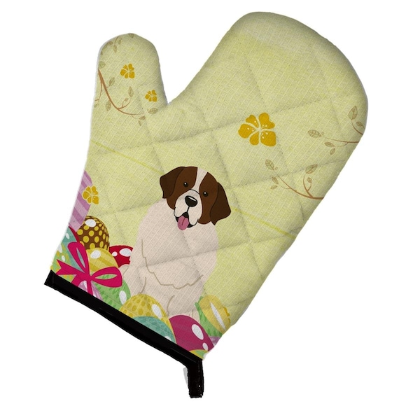 Carolines Treasures Easter Eggs Moscow Watchdog Oven Mitt - BB6027OVMT
