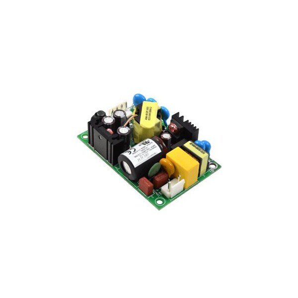Cui Inc AC to DC Power Supply, 90 to 264V AC, 15V DC, 40W, 2.67A, Chassis - VMS-40-15