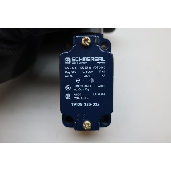 Interruptor de seguridad Schmersal 230V-Ac Otro interruptor - TV10S 335-02Z