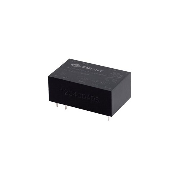 Cui Inc AC to DC Power Supply, 85 to 264V AC, 24V DC, 3W, 0.125A, PCB - VSK-S3-24U