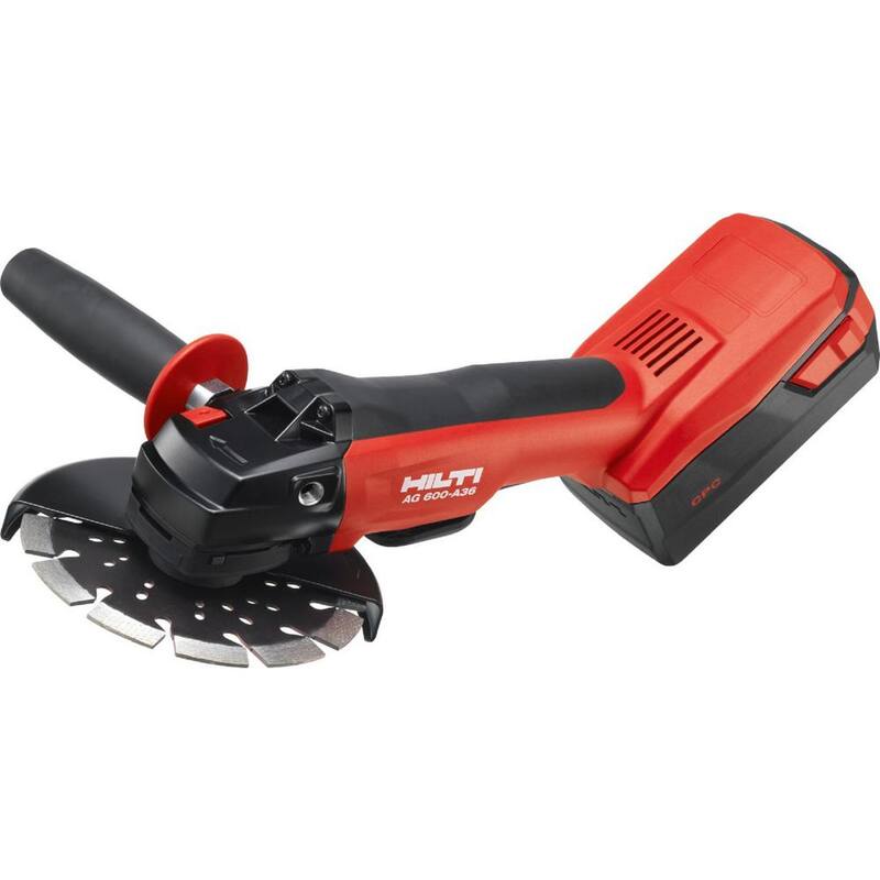 Esmeriladora angular inalámbrica de 36 voltios de ion de litio sin escobillas de Hilti de 6 pulgadas - 2100487.