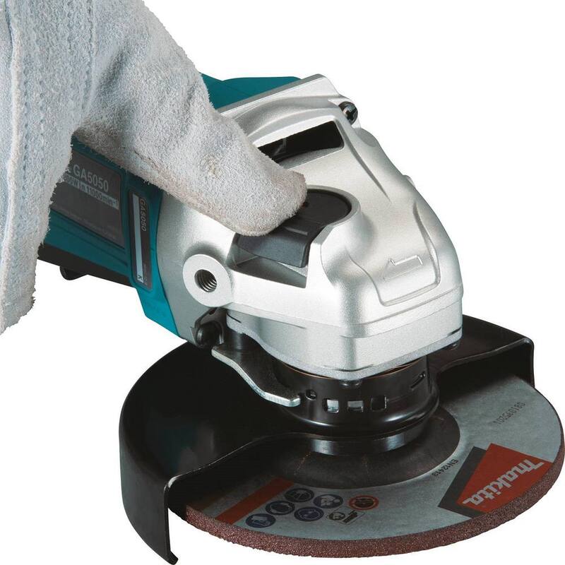 Amoladora angular de interruptor de paleta Makita de 4-1/2 pulgadas / 5 pulgadas - GA5053R