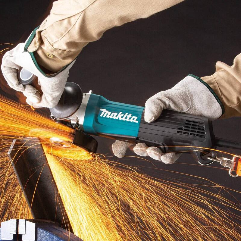 Amoladora angular de interruptor de paleta Makita de 4-1/2 pulgadas / 5 pulgadas - GA5053R