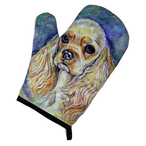 Carolines Treasures Carolines Treasures 7178OVMT Buff Cocker Spaniel Oven Mitt - 7178OVMT