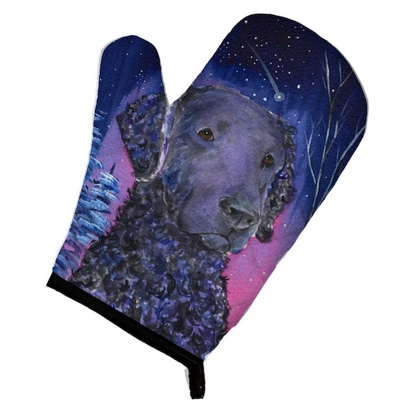 Carolines Treasures Starry Night Curly Coated Retriever Oven Mitt - SS8354OVMT