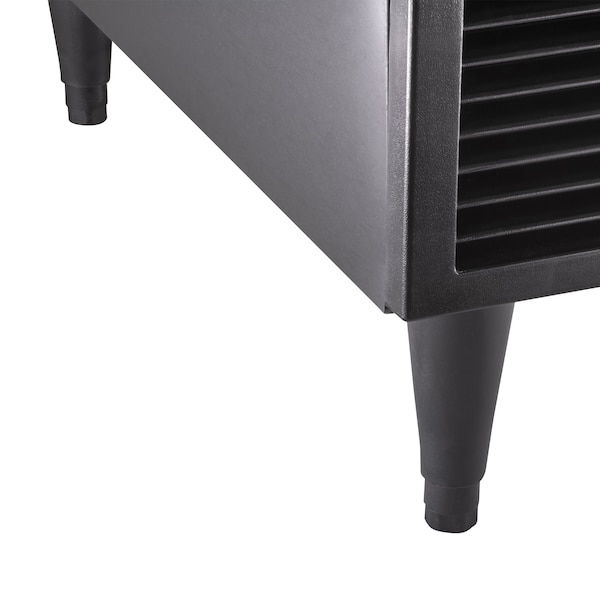 Maxx Ice Intelligent Series Self-Contained Ice Machine, 150 lbs, Stainless Steel with Black Trim - MIM150NH