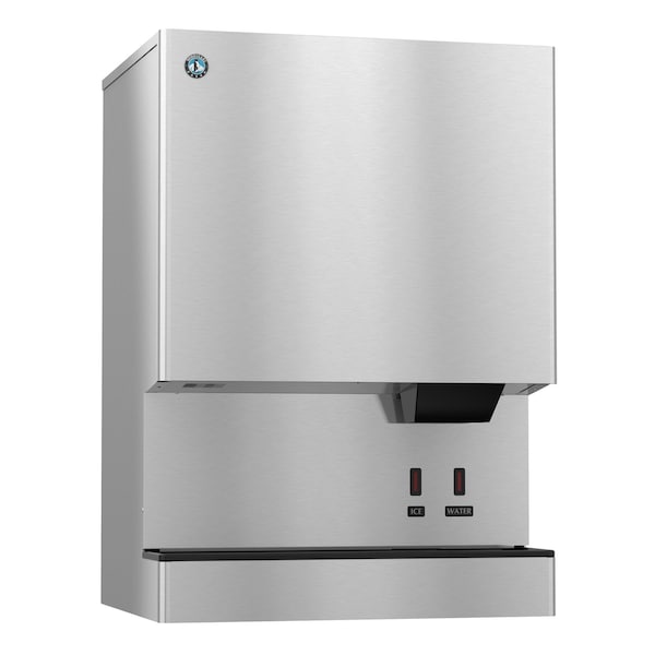 Hoshizaki America Cubelet Icemaker, Water-cooled, Hands Free Dispenser, Built in Storage Bin,  - DCM-751BWH-OS
