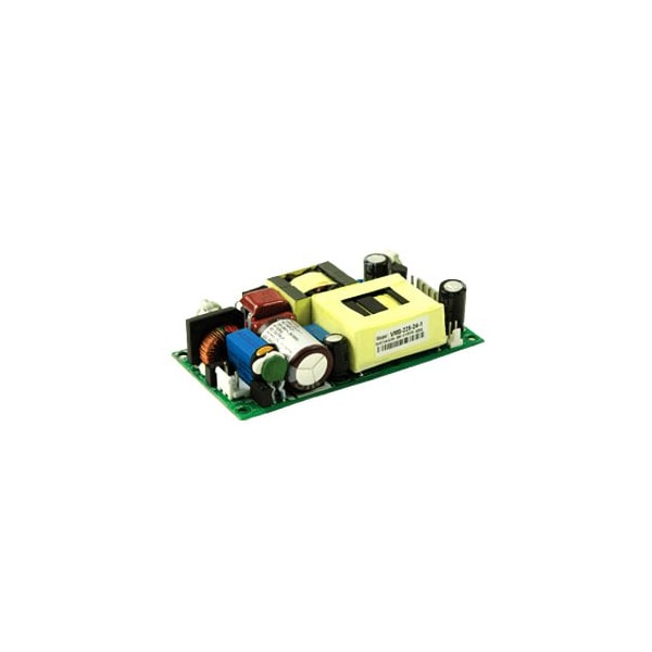 Cui Inc AC to DC Power Supply, 80 to 264V AC, 48V DC, 225W, 4.69A, Chassis - VMS-225-48