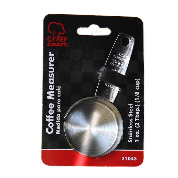 Chef Craft Corporati Chef Craft Stainless Steel Silver Coffee Measurer - 21043