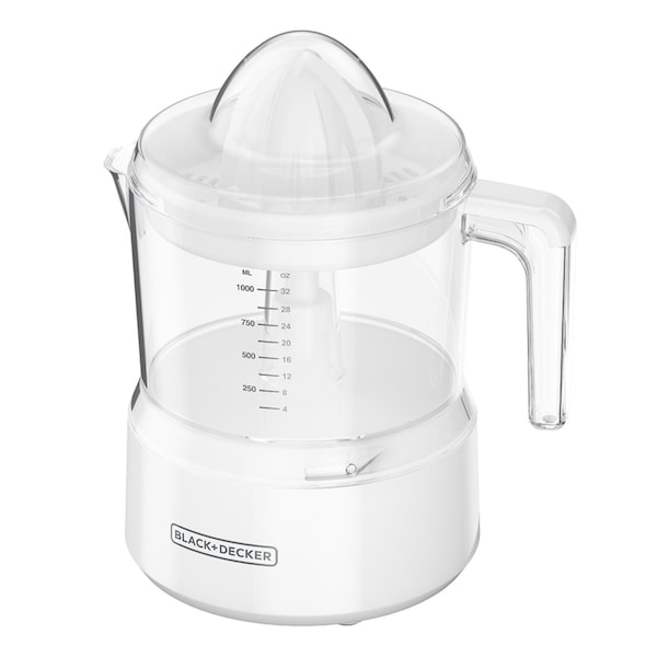 Black & Decker 7.25 in. W X 7.25 in. L White Plastic Juicer 32 oz - CJ650W