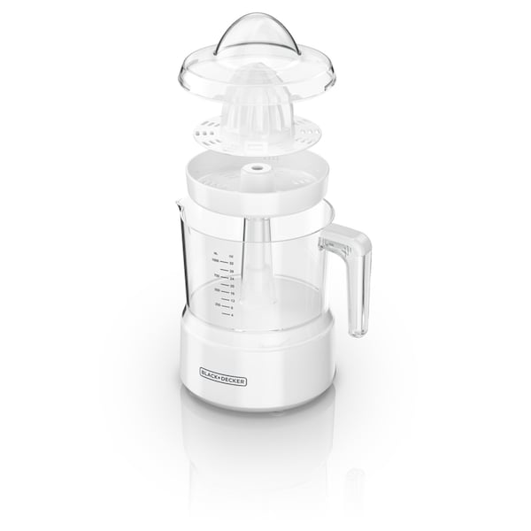 Black & Decker 7.25 in. W X 7.25 in. L White Plastic Juicer 32 oz - CJ650W