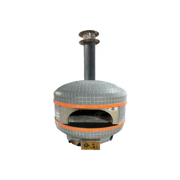 Wppo WPPO Professional Lava Digital Controlled Wood Fired Oven W/Convection Fan, 28in - WKPM-D700