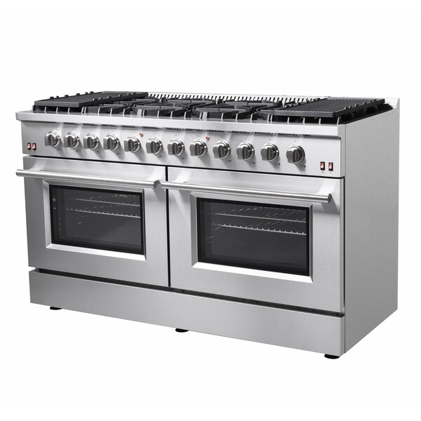 Forno Galiano Gold Professional 60In. Freestanding Gas Range - FFSGS6244-60