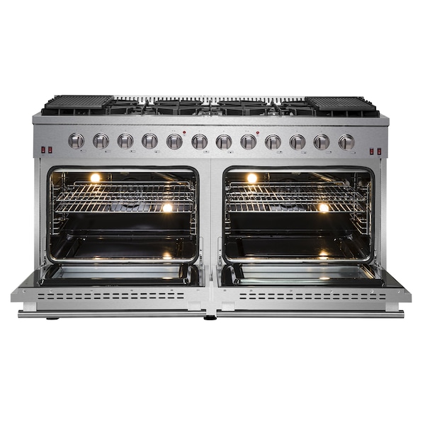 Forno Galiano Gold Professional 60In. Freestanding Gas Range - FFSGS6244-60