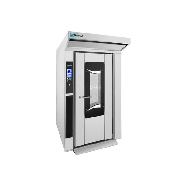 Univex Univex Electric Single Rack Rotating Oven, 15 Trays, 30 kw, 208/240V, Digital Control, SS/Glass Door - RSRE5