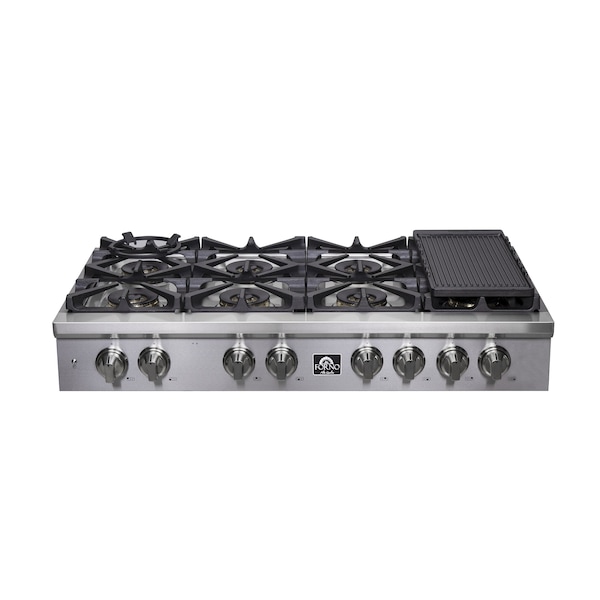 Forno SPEZIA ALTA QUALITA 48In. PRO-STYLE GAS RANGETOP - FCTGS5751-48