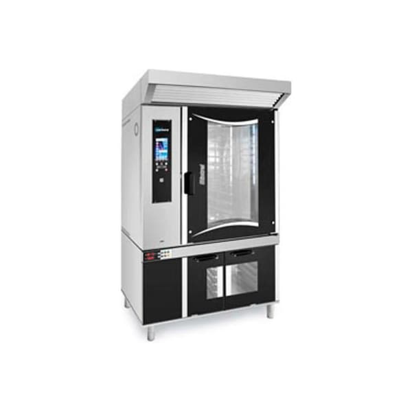 Univex Univex Electric Half Rack Rotating Oven, 10 Trays, 16 kw, 208/240V, Digital Control, SS/Glass Door - RHRER2