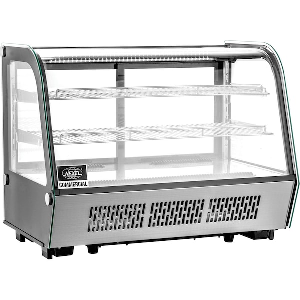 Global Industrial Nexel Refrigerated Countertop Display Case, 4.8 Cu. Ft. - 243208