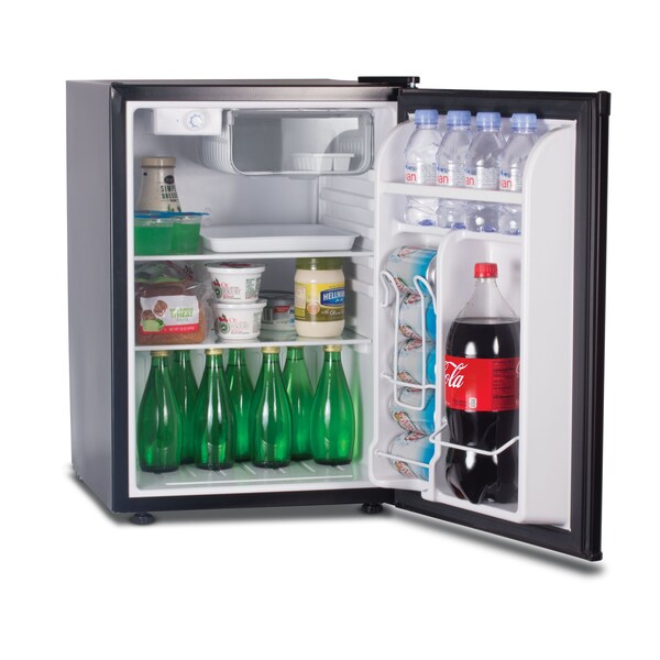 Commercial Cool 2.6 Cu. Ft. Refrigerator, Freezer, Black - CCR26B