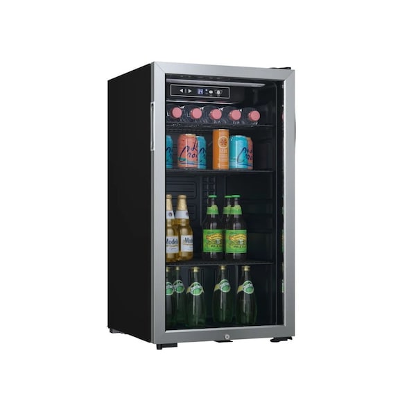 Edgestar 18 Inch Wide 80 Can Capacity Ultra Low Temp Beverage Center - BWC121SSLT