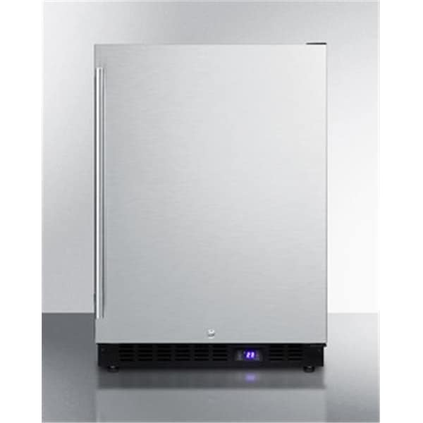 Summit Appliance Summit Appliance SPFF51OSIM 24 in. Freestanding Upright Freezer; Black - SPFF51OSIM