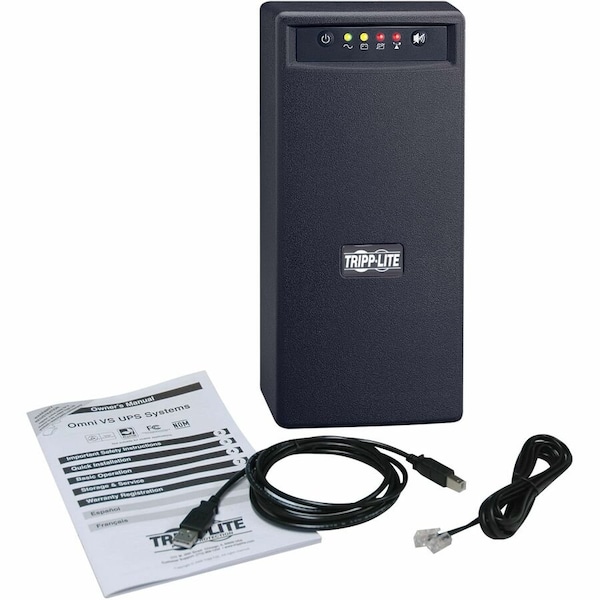 Tripp Lite UPS System, 1.5kVA, Line Interactive, Out: 110/115/120V In: 120V AC - TRPOMNIVS1000