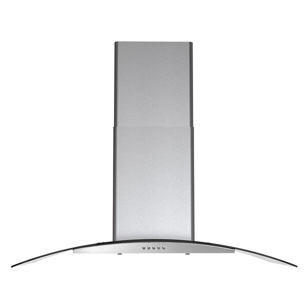 Streamline 36 in. Gasperi Convertible Wall Mount 220 CFM Range Hood in Brushed Stainless Steel - T-8227-1-CL