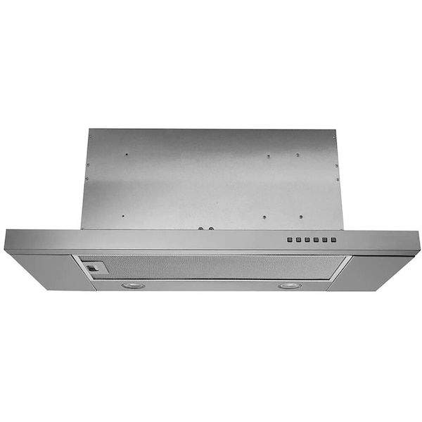 Almo 36-in. Broan ELITE Slide Out Range Hood with LED Lighting and 400 CFM Blower - EBS1364SS