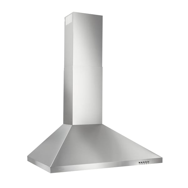 Almo 30-in. Chimney Range Hood with 380 CFM, LED Lighting, and Dishwasher-Safe Filter - BW5030SSL