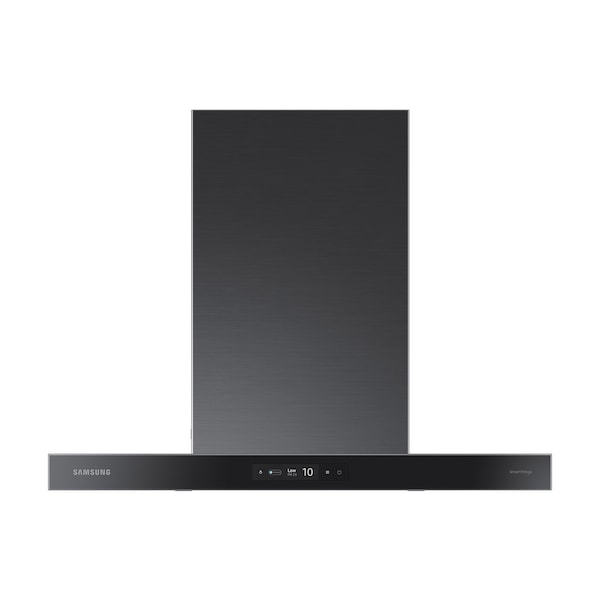 Almo 30-in. Bespoke Smart LCD Display Wall-Mount Chimney Range Hood in Clean Deep Charcoal - NK30CB700W33AA