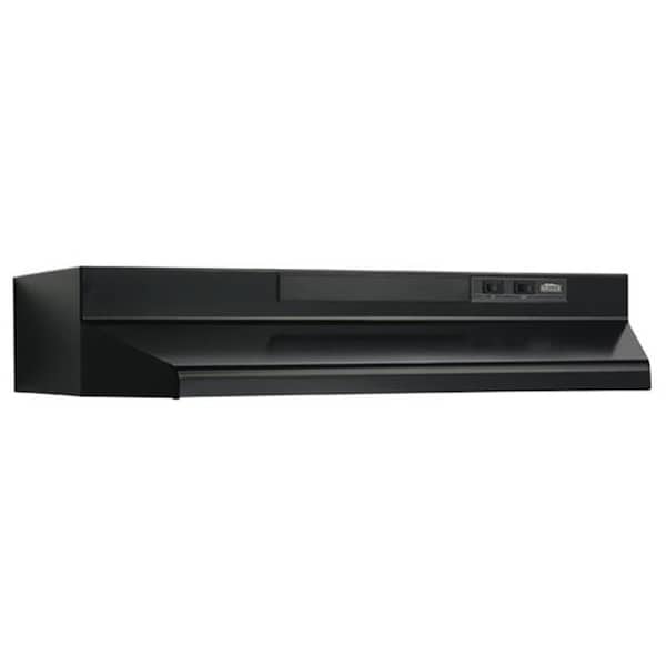 Broan-Nutone Broan F404223 42 in. Under Cabinet Range Hood - Black - F404223
