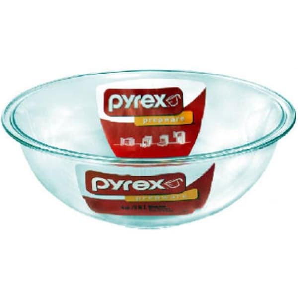 Pyrex Pyrex 6001043 4 QT Clear Mixing Bowl - Pack Of 4 - 727594