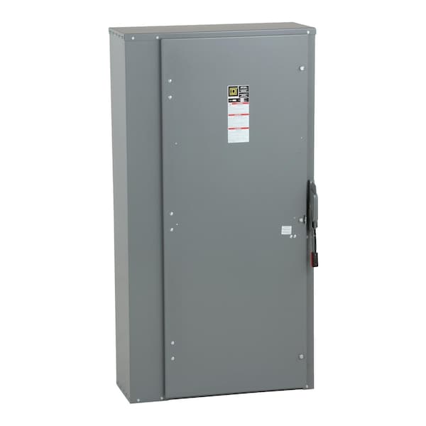Interruptor de seguridad fusible de un solo tiro Square D, servicio pesado, 600V CA/CC, 3PST - H368
