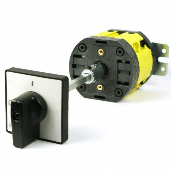 Giovenzana Switch, Corriente Nominal 40 A, 600V AC, Negro - A-101847G