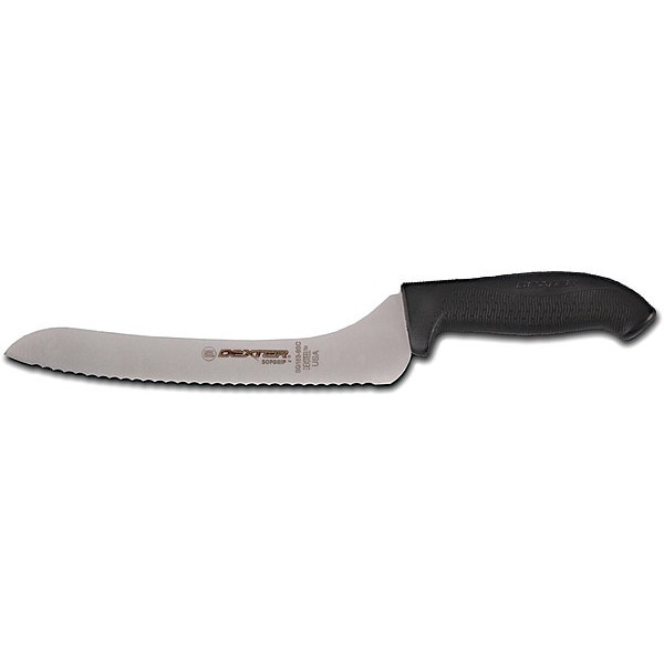 Dexter Russell Offset Sandwich Knf, Black Hdle 9 In - 24423B