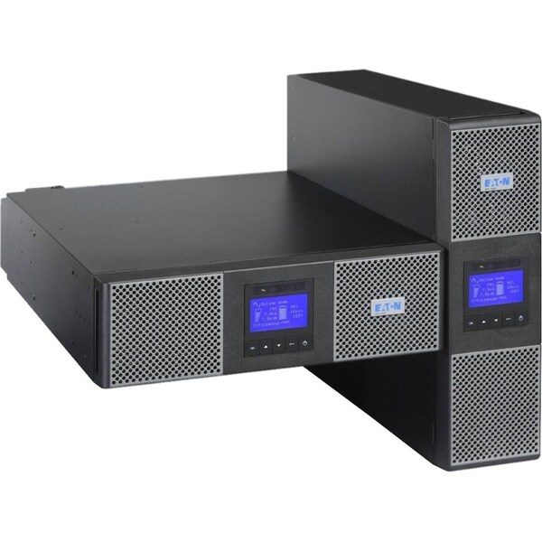 Eaton UPS System, 8kVA, Online/Double Conversion, Out: 120/208V AC In: 120/208V AC - 9PX8KSP