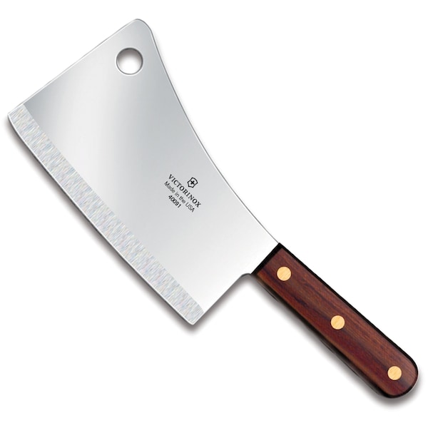 Swiss Army Brands 2024 Victorinox 40091 Kitchen Walnut Cleaver, 7In X 3In, 1 Lb. - VIC-7.6059.9