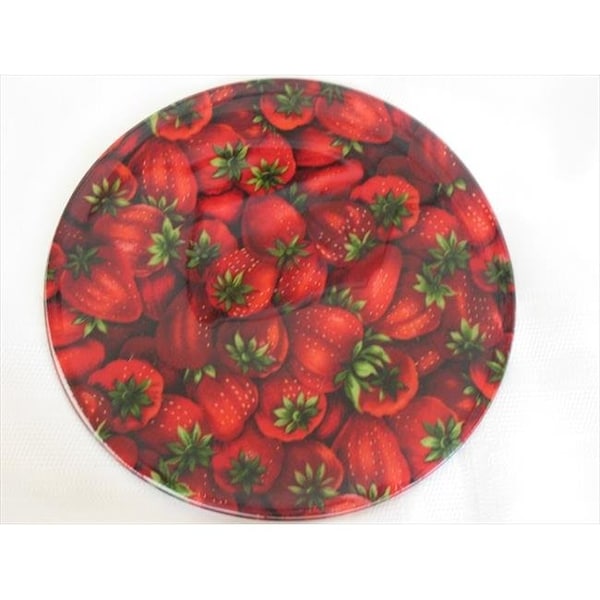 Andreas Andreas TR-926 Strawberries Silicone Trivet - Pack of 3 - TR-926