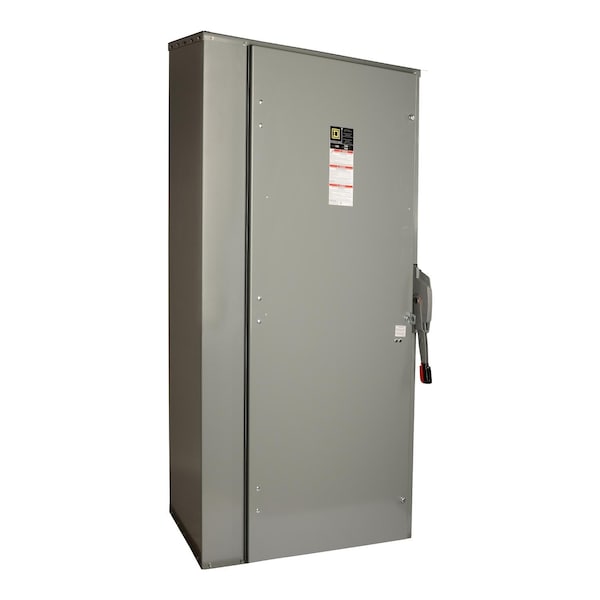Interruptor de seguridad de fusible de un solo tiro Square D, servicio pesado, 240V CA/250V CC, 2PST - H227R