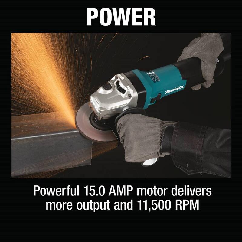 Esmeriladora Angular con Cable Makita de 5 pulgadas - GA5092