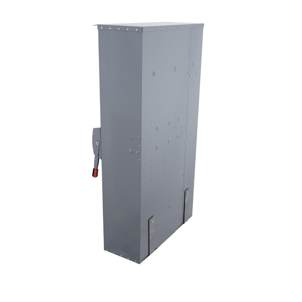 Interruptor de seguridad de tipo fusible Square D, de un solo tiro, resistente, 600V CA/CD, 3 polos - H368NR