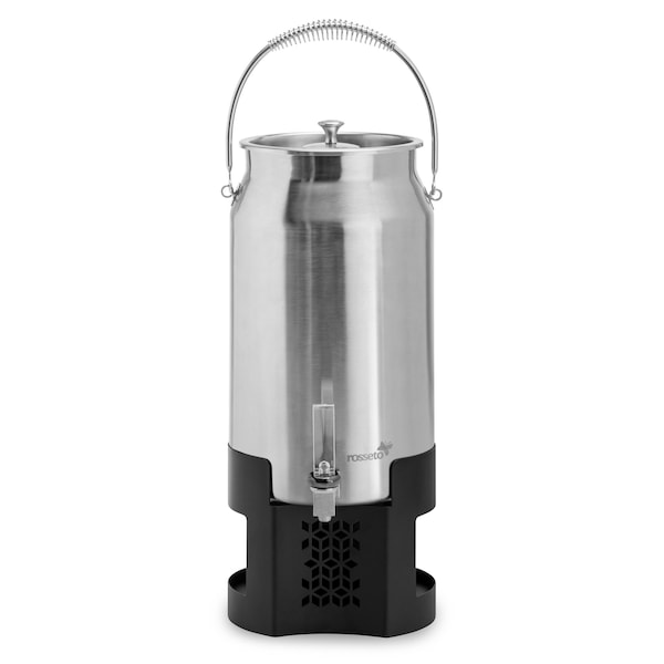 Rosseto Mosaic 3 Gal. Milk Urn with Black Matte Base - LD204